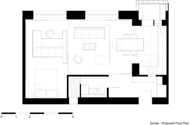 做隔墙秒变灵活实用大空间j9九游会登录全屋用帘子(图7)